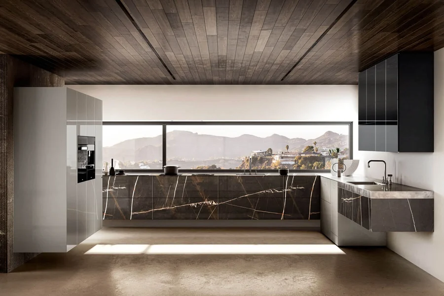 Cucina - Lago - Cucina Marble Xglass Lago
